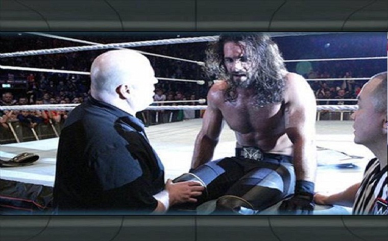 ¡Cayó el campeón! Seth Rollins sufrió una dura lesión