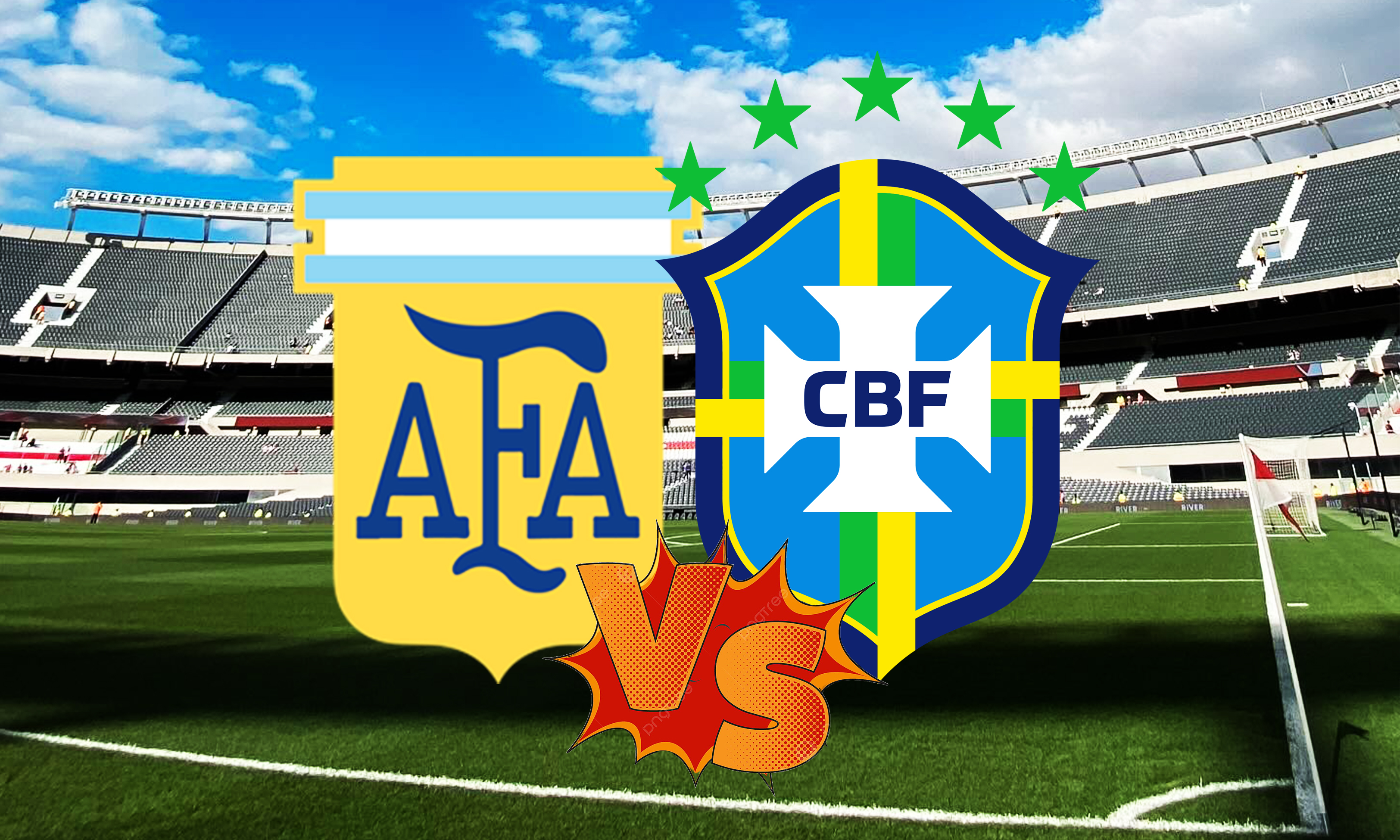 Argentina vs Brasil en la Radio