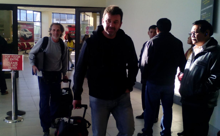 Aterrizaron los tres puntos