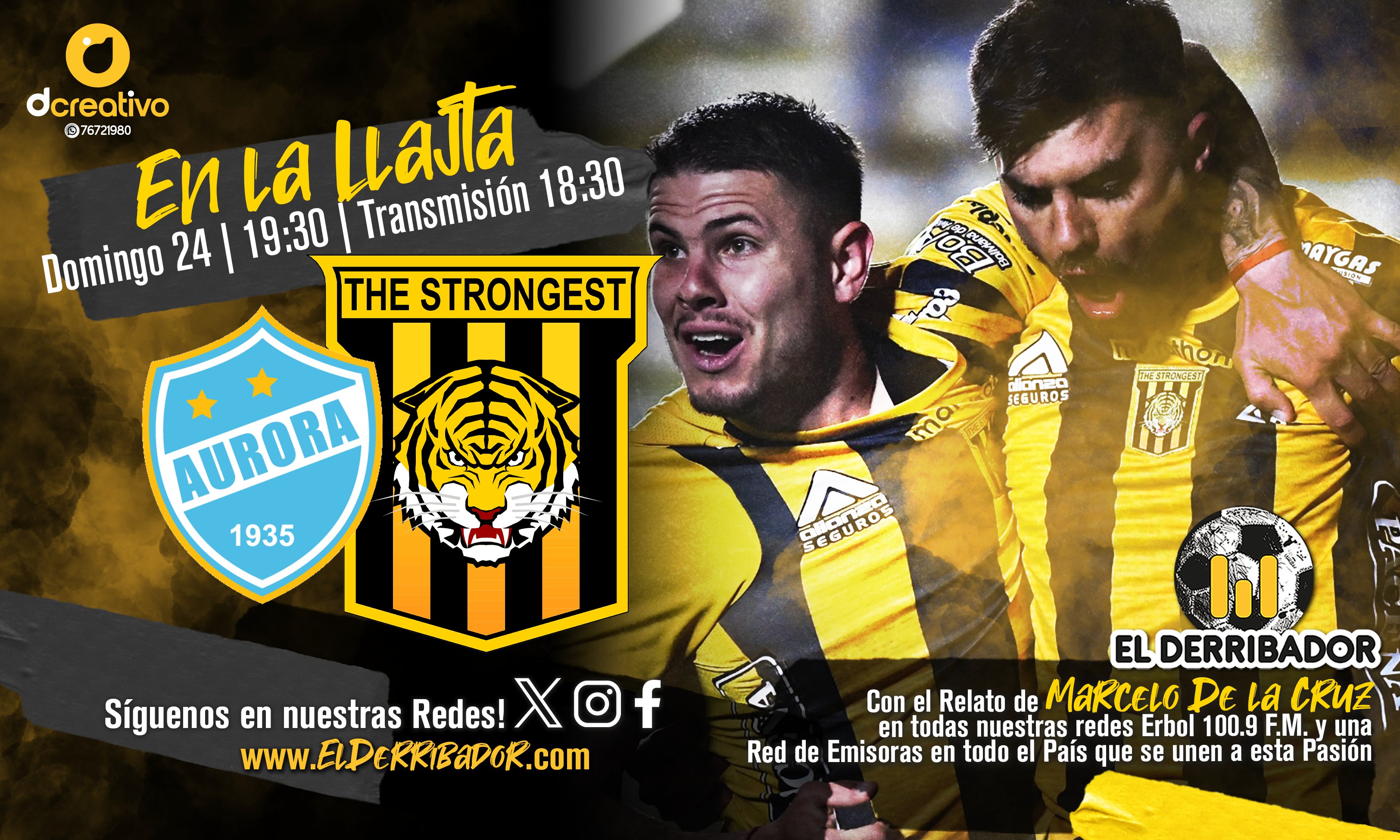 Aurora vs The Strongest en la radio