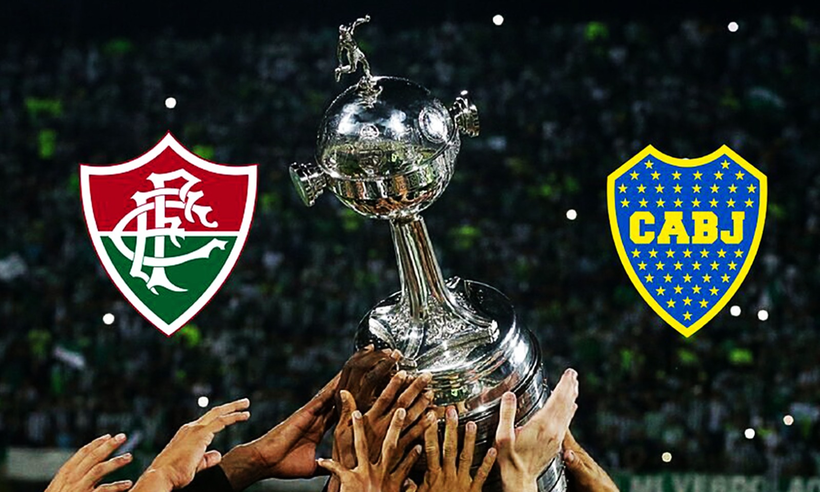 BOCA JUNIORS Vs. FLUMINENSE  en la Radio 