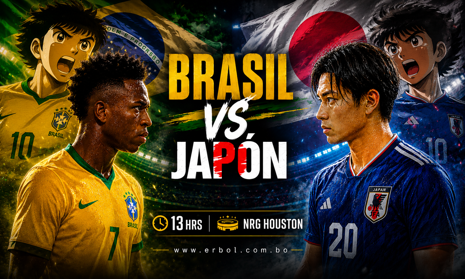 Brasil ante Japón, un duelo de alto voltaje