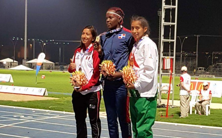 Bronce y récord nacional