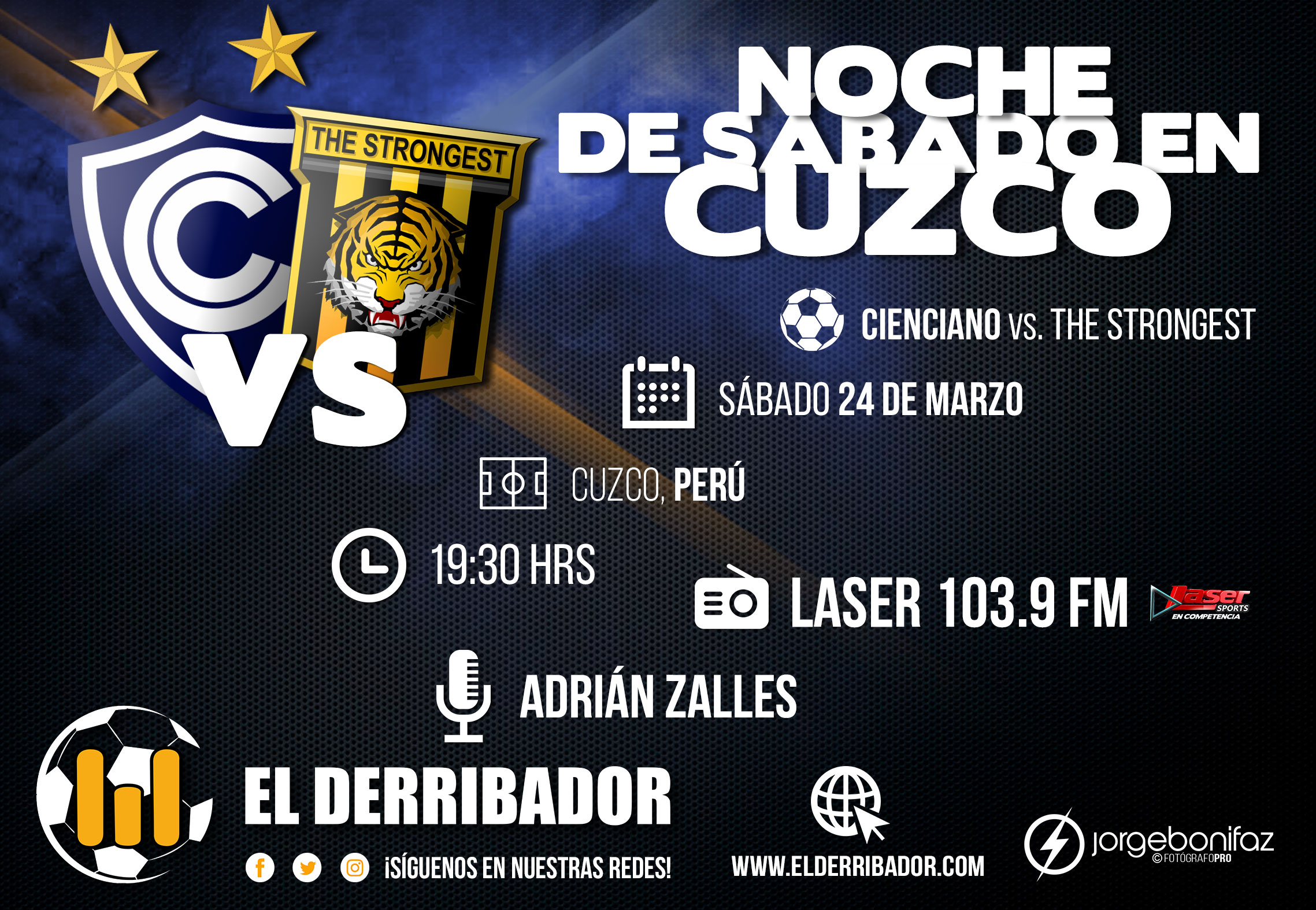 CIENCIANO Vs. THE STRONGEST en Vivo