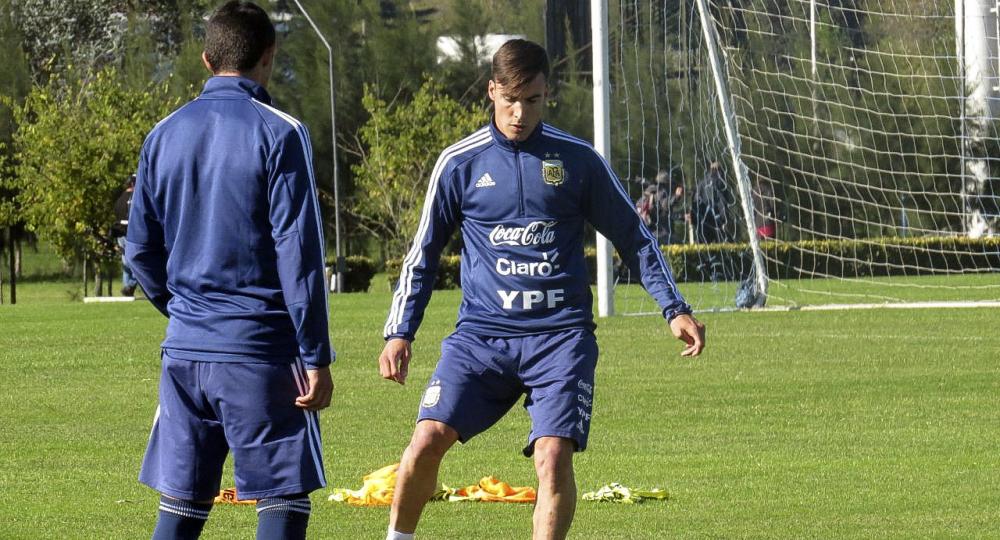 Cinco mundialistas en Ezeiza