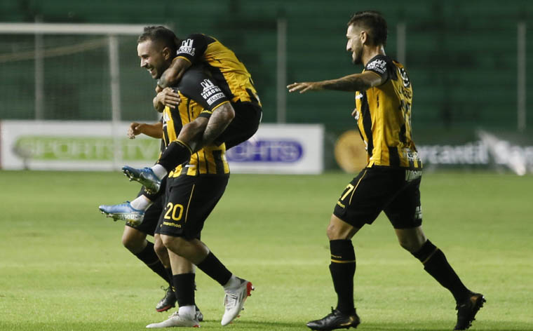 Contento por el gol
