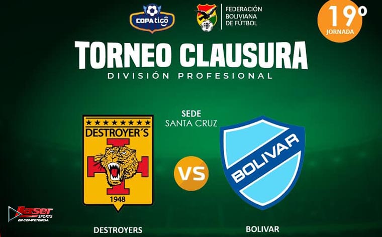 DESTROYERS Vs. BOLÍVAR en Vivo