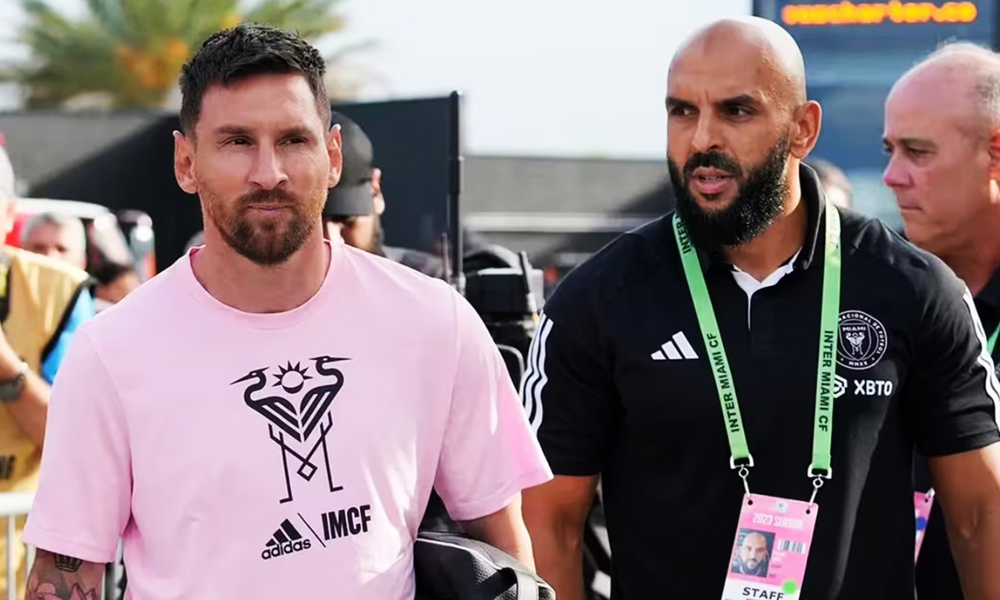 El guardaespaldas de Messi se plantó a Logan Paul