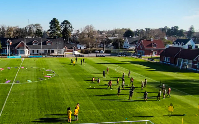 Entrenaron en Argentina 