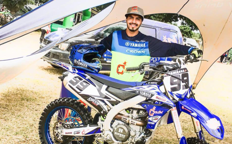 Gamarra dueño del Nacional de motos