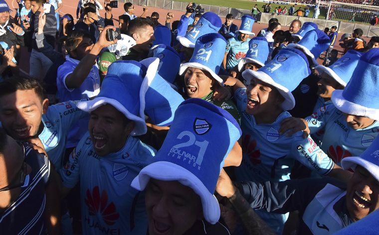 Gancho para la vuelta Olímpica