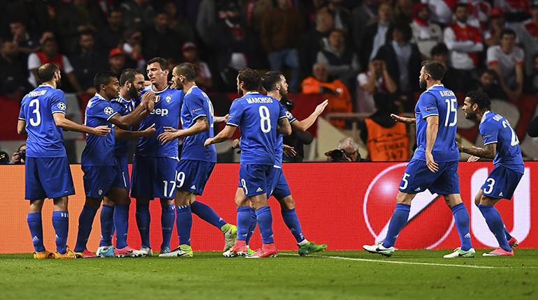 Juventus gana 2-0 al Mónaco