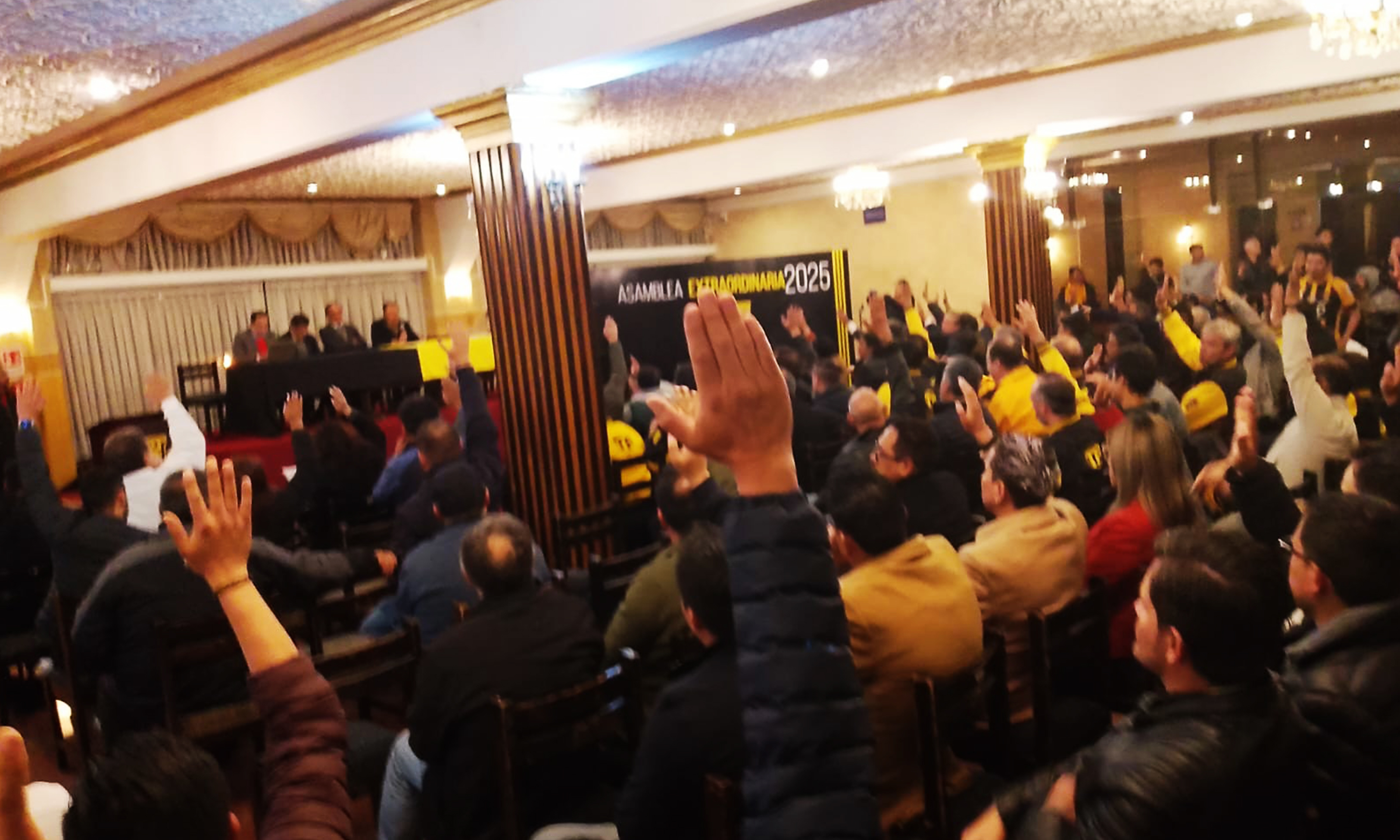 La Asamblea de hoy fue por todo