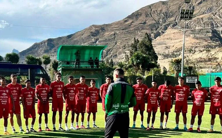 La delegación de la Selección