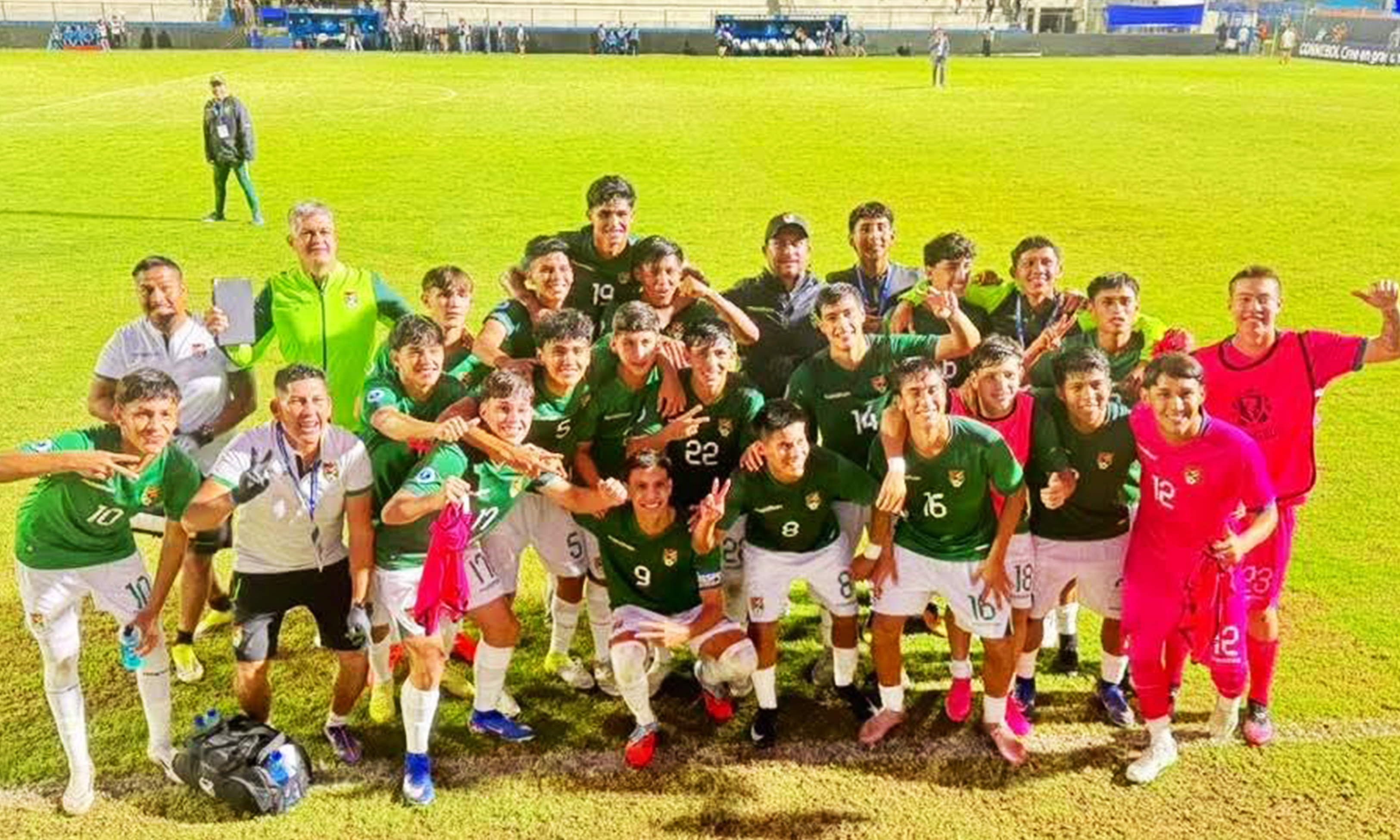 La Verde Sub-17 da el golpe en el Sudamericano 