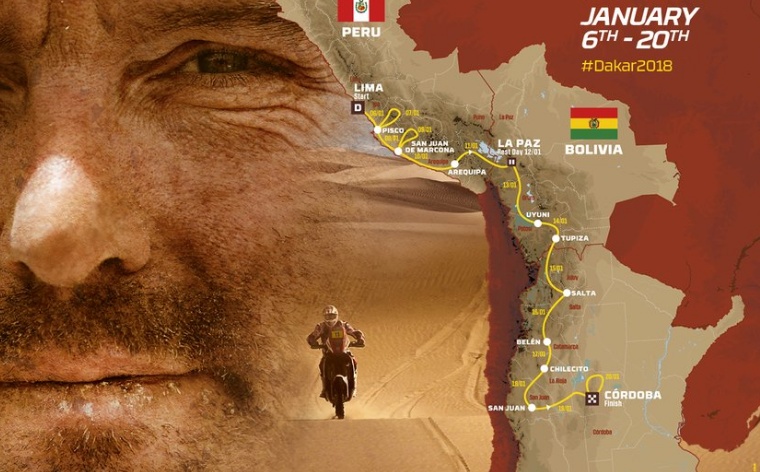 Las etapas del Dakar