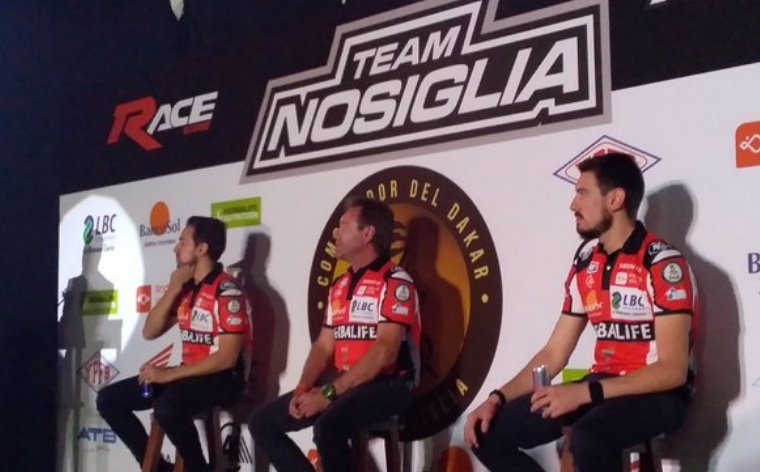 Los Nosiglia rumbo al Dakar