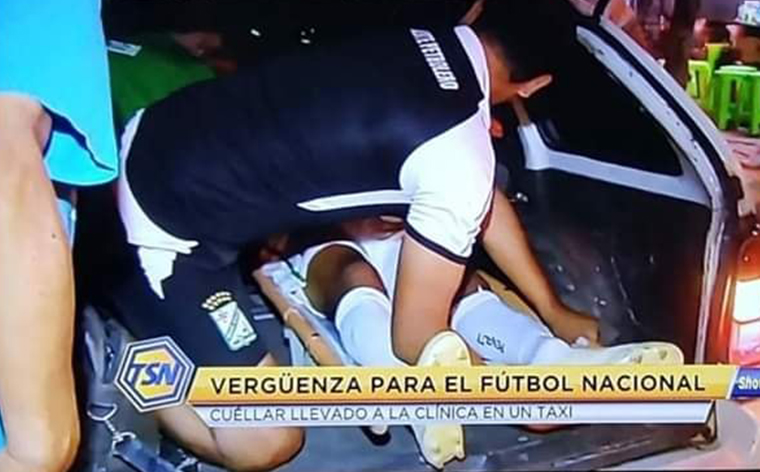 Mario Cuellar sufrió en el Tahuichi