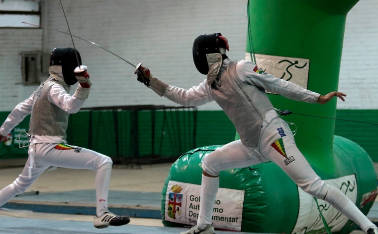 Medallas en esgrima 
