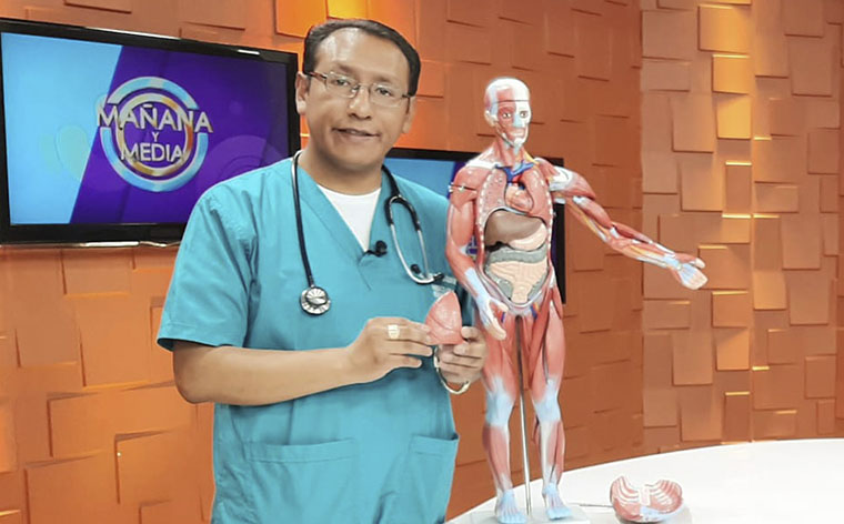 Mensaje de salud para los deportistas