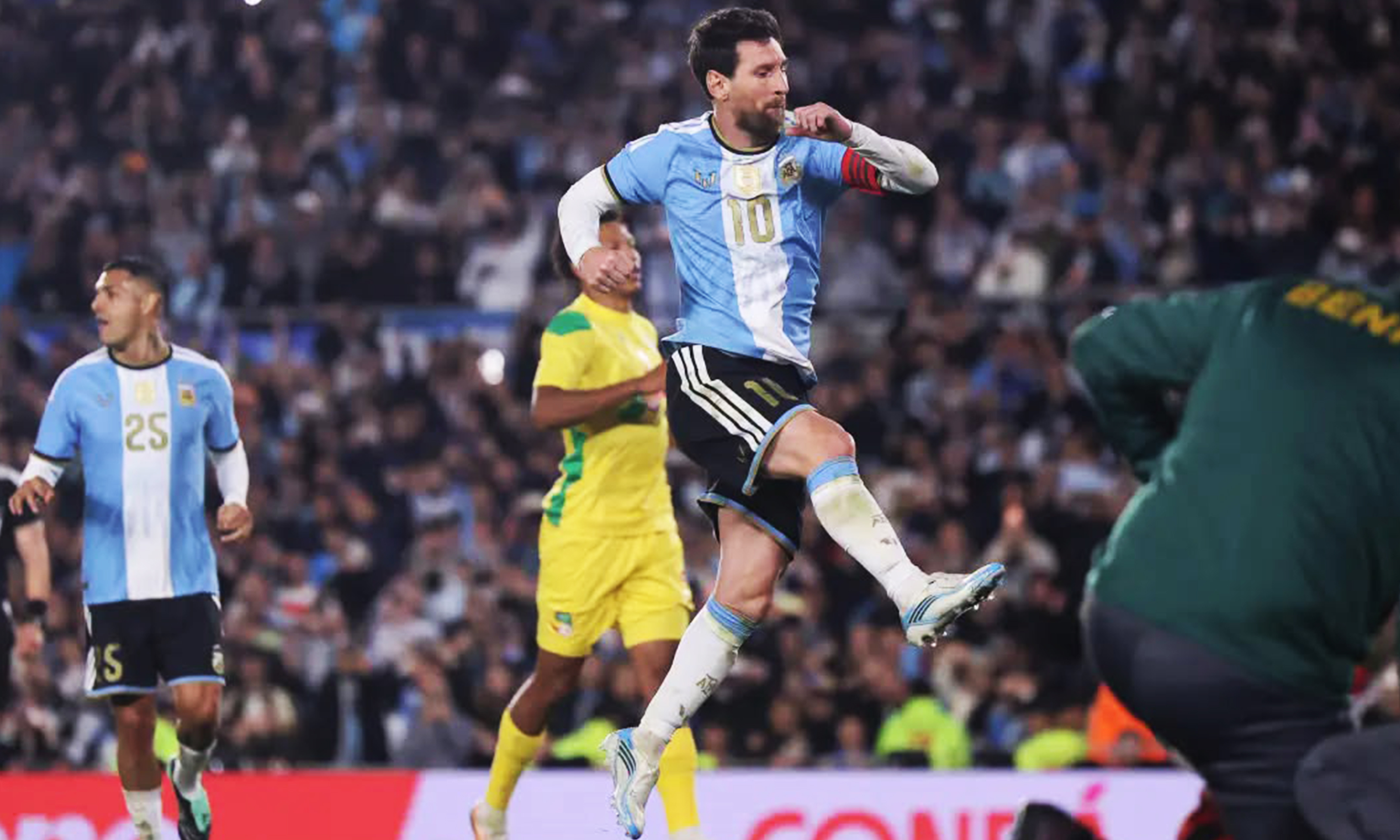 Messi su noche emotiva