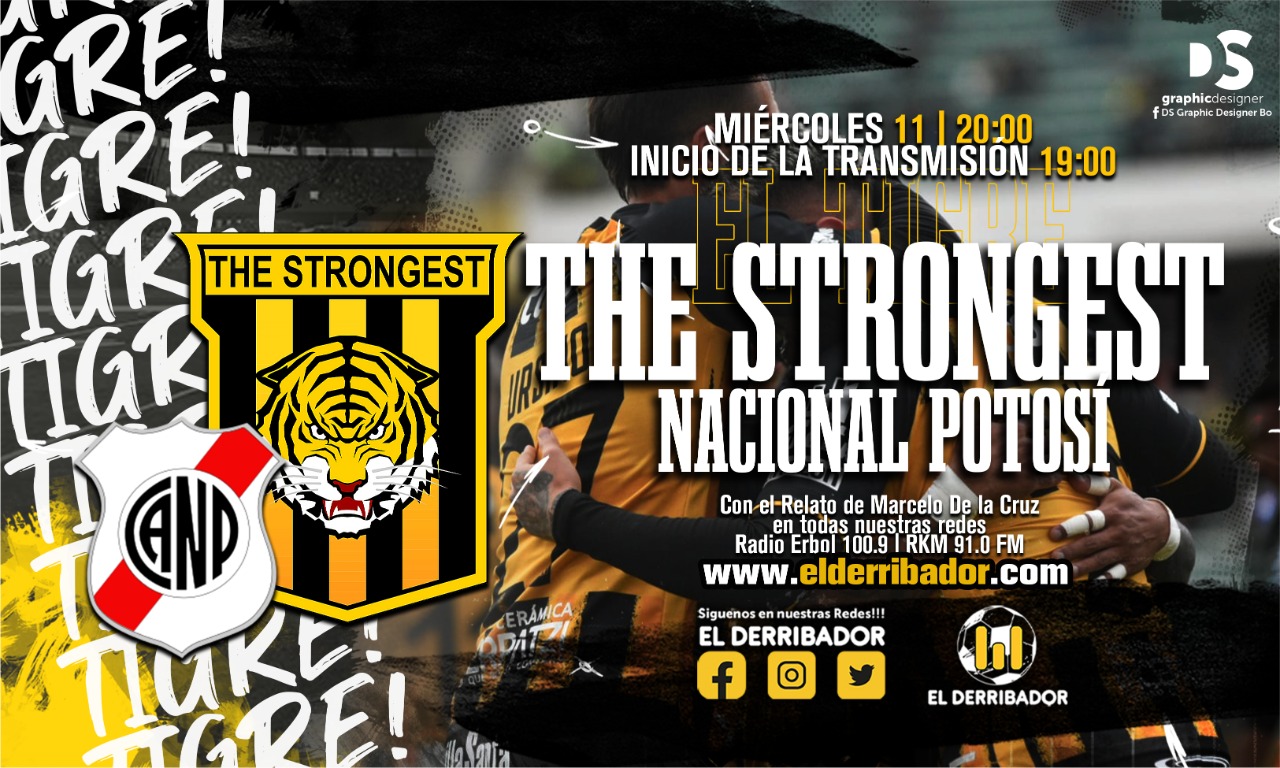 NACIONAL POTOSÍ Vs. THE STRONGEST en la Radio