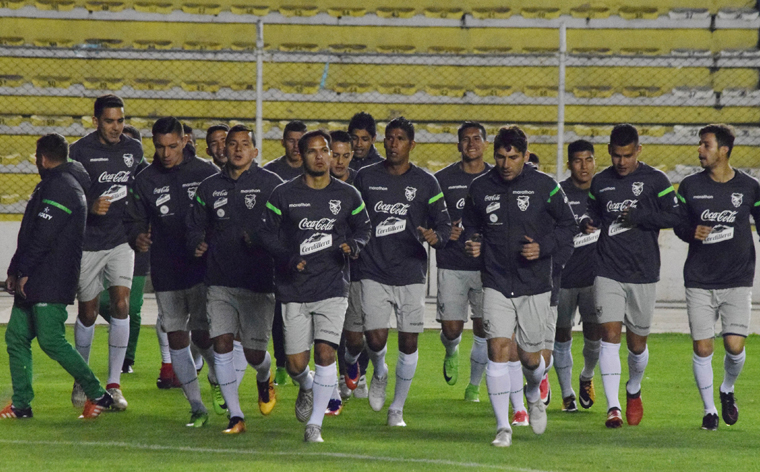 Ni atrás , ni adelante con la selección