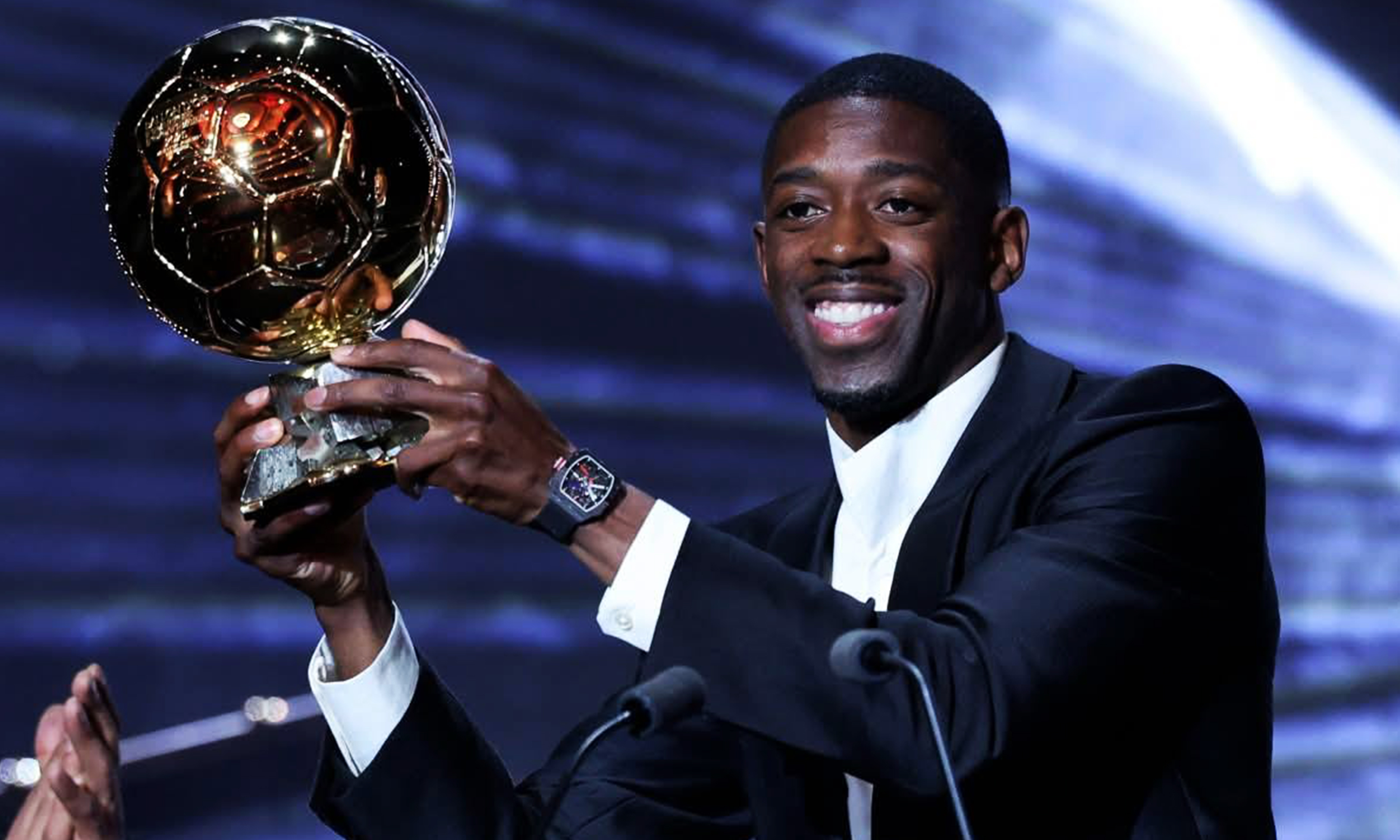 Ousmane Dembélé le ganó a Lamine Yamal en el Balón de Oro 2025