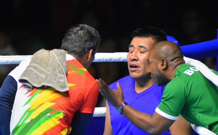 Plata en boxeo