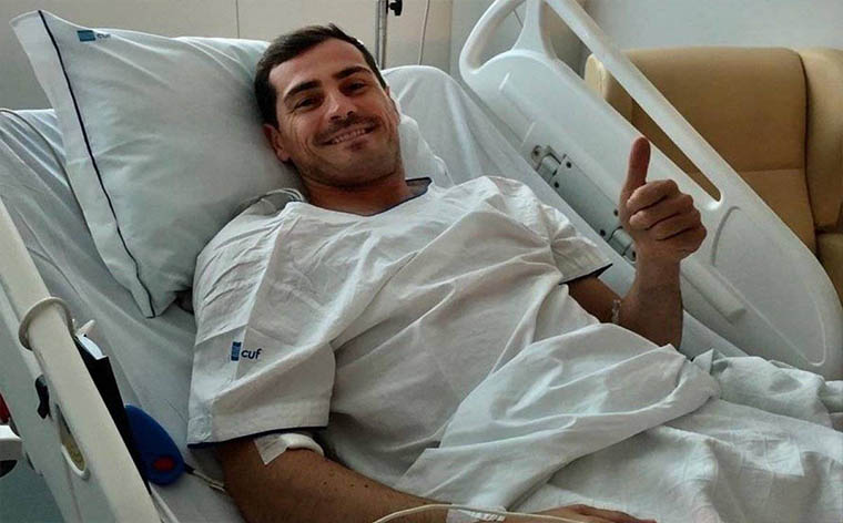 Que susto nos dio Iker