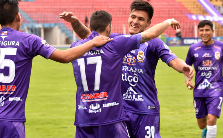 Real Potosí consiguió una victoria 