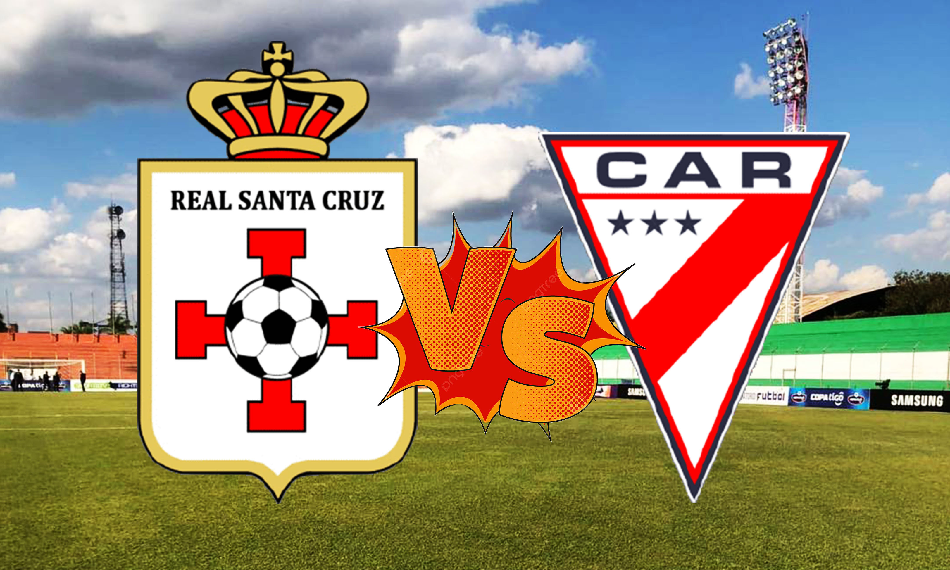 Real Santa Cruz  vs  Always Ready en la Radio