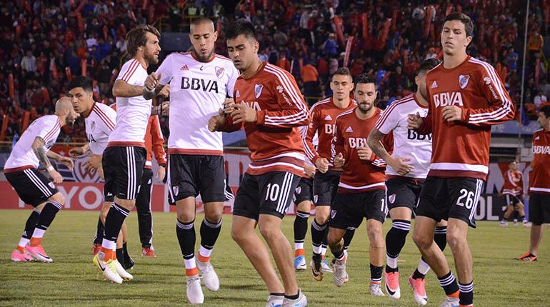 River hoy con suplentes