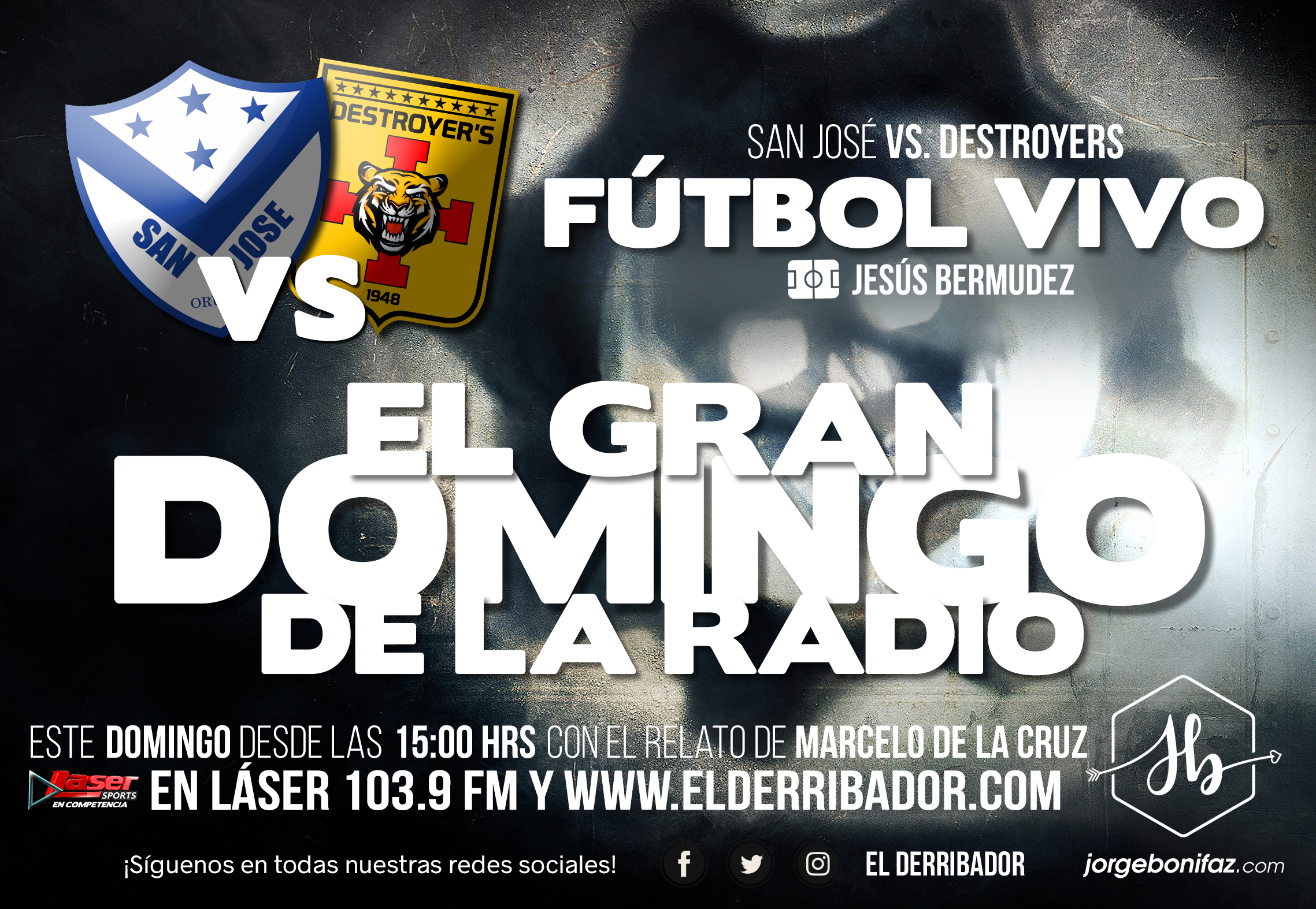 SAN JOSÉ Vs DESTROYERS en Vivo