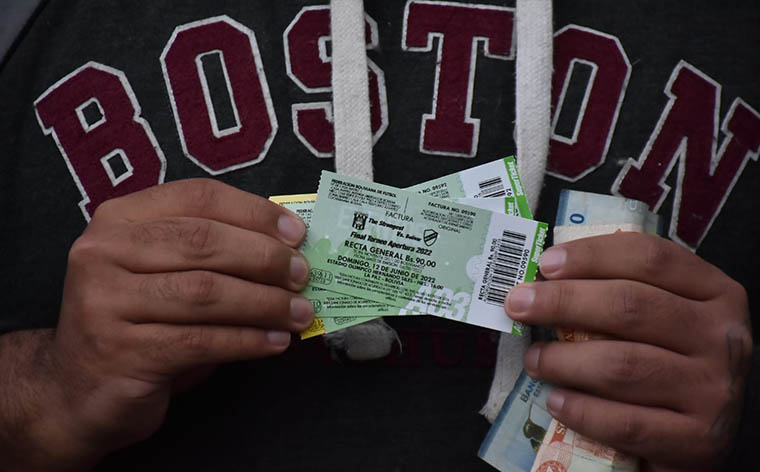 Se descontroló la venta de las entradas