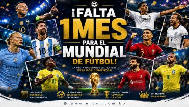 ¡Comienza la cuenta regresiva! A solo un mes del inicio del Mundial 2026