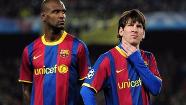 Abidal y el otro Messi
