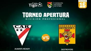 ALWAYS READY VS. DESTROYERS en Vivo