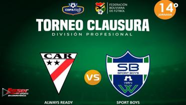 ALWAYS READY Vs. SPORT BOYS en Vivo