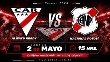 Always Ready vs Nacional Potosí en la radio