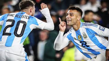 Argentina golea a Chile en Buenos Aires
