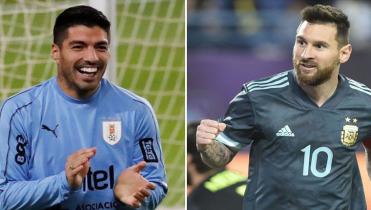 Argentina y Uruguay juegan amistoso hoy