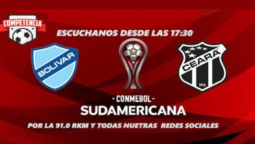 BOLÍVAR Vs. CEARÁ en la Radio 