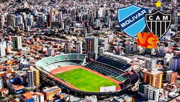 Bolívar vs Atlético Mineiro en la Radio