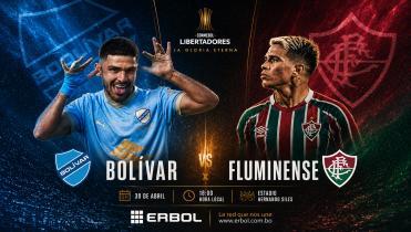 Bolívar vs Fluminense por la radio