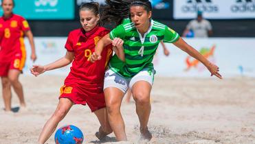 Bolivia no tiene equipo femenino de fútbol playa