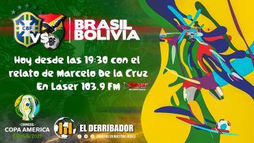BRASIL Vs. BOLIVIA en la Radio