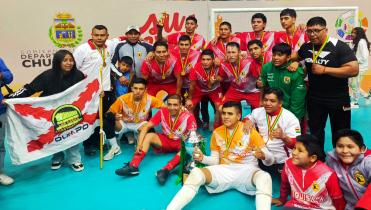 Chuquisaca campeón en Futsal Mayores