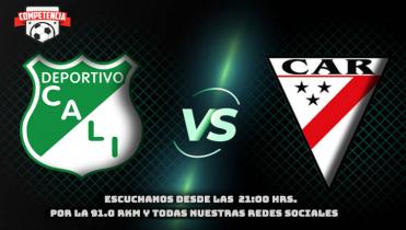 DEPORTIVO CALI Vs. ALWAYS READY en la Radio 