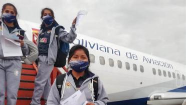 Deportivo Trópico viajó a Buenos Aires